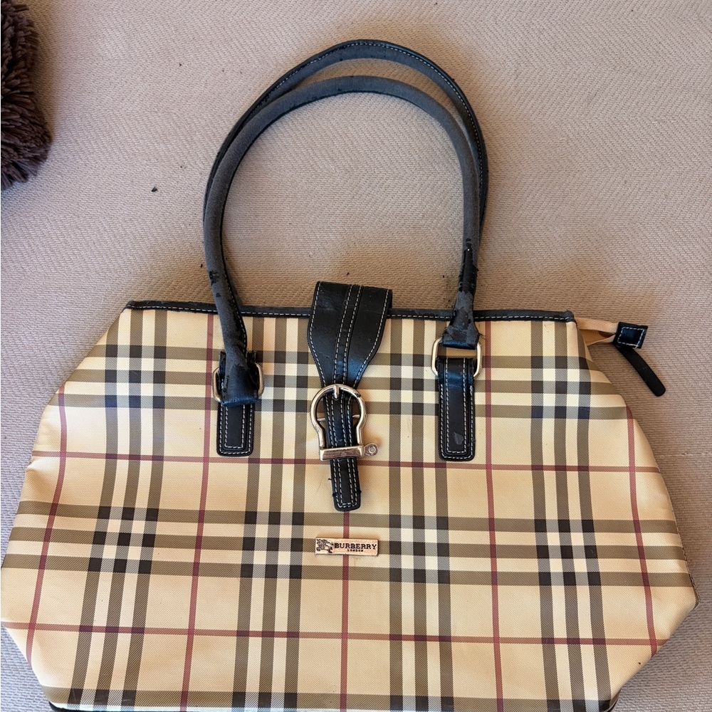 Vintage Burberry Check purse